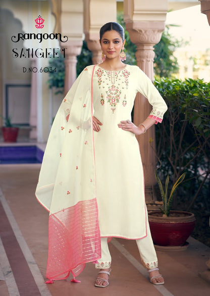 Sangeet Rangoon Viscose Readymade Suits Supplier India