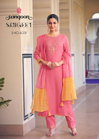 Sangeet Rangoon Viscose Readymade Suits Supplier India