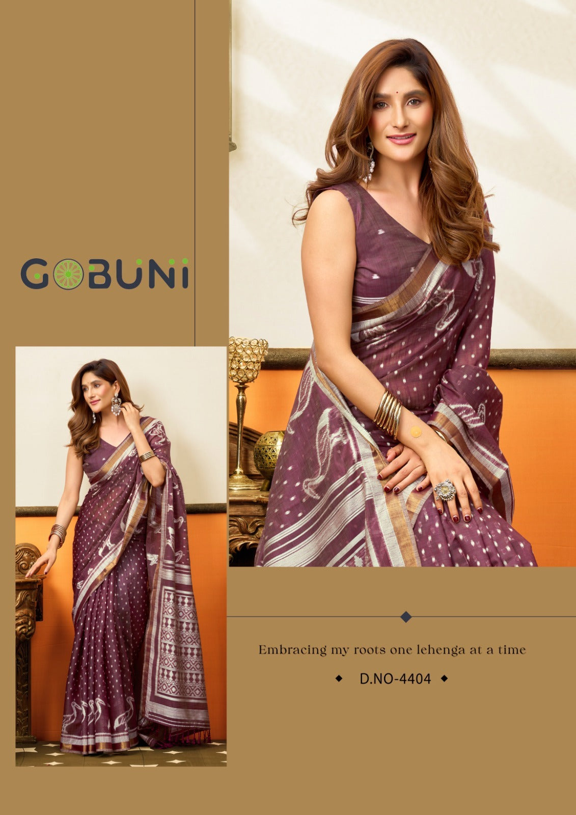 Sangeeta Gobuni Cotton Sarees Manufacturer Ahmedabad