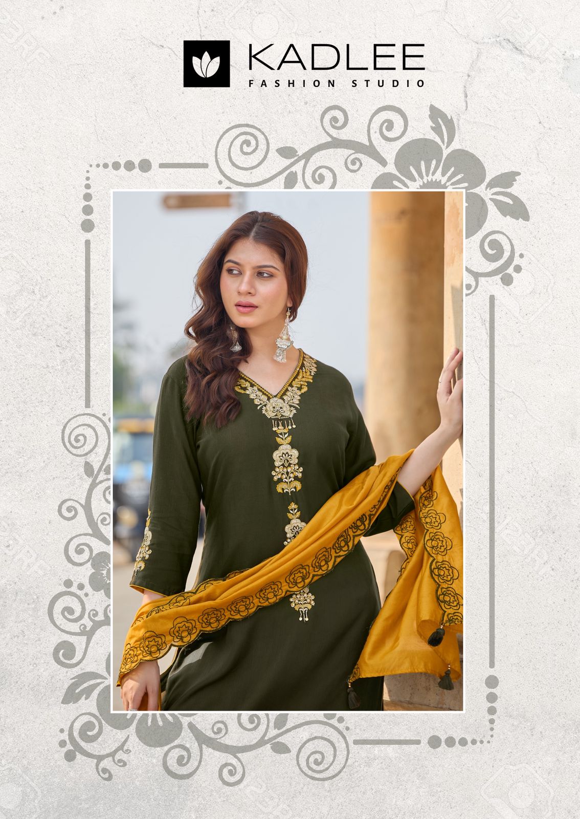 Sangini Kadlee Rayon Readymade Plazzo Style Suits Supplier Ahmedabad