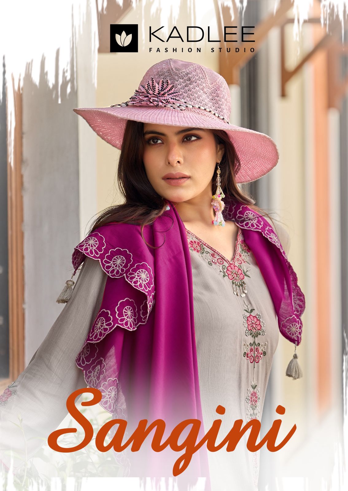 Sangini Kadlee Rayon Readymade Plazzo Style Suits Supplier Ahmedabad