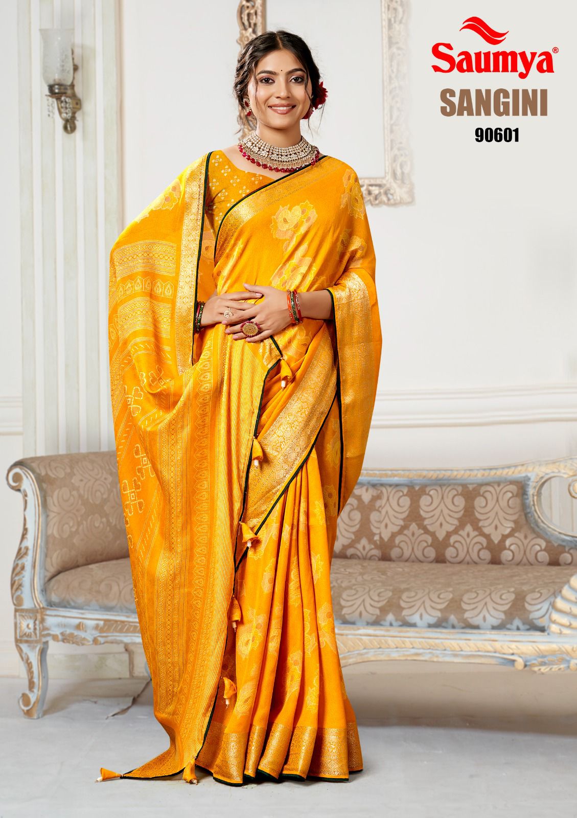 Sangini Saumya J Sarees Supplier India