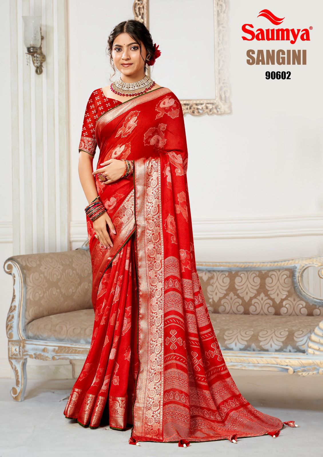 Sangini Saumya J Sarees Supplier India