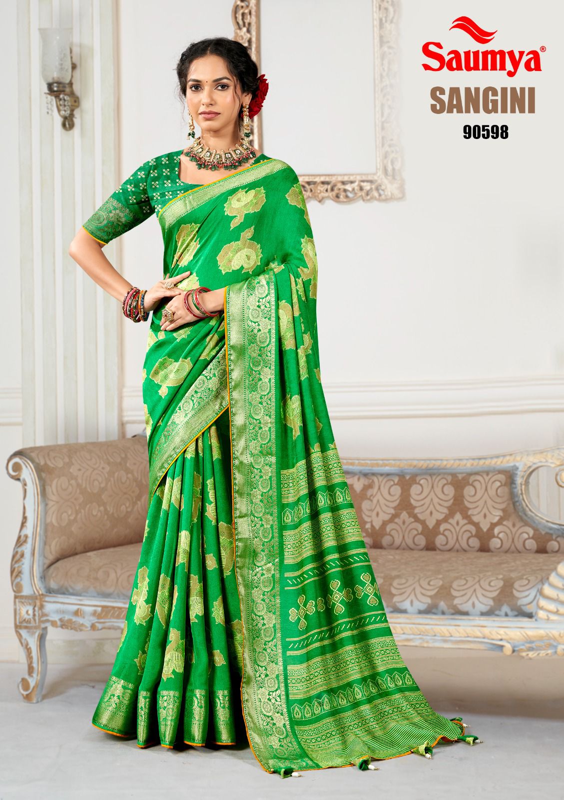Sangini Saumya J Sarees Supplier India