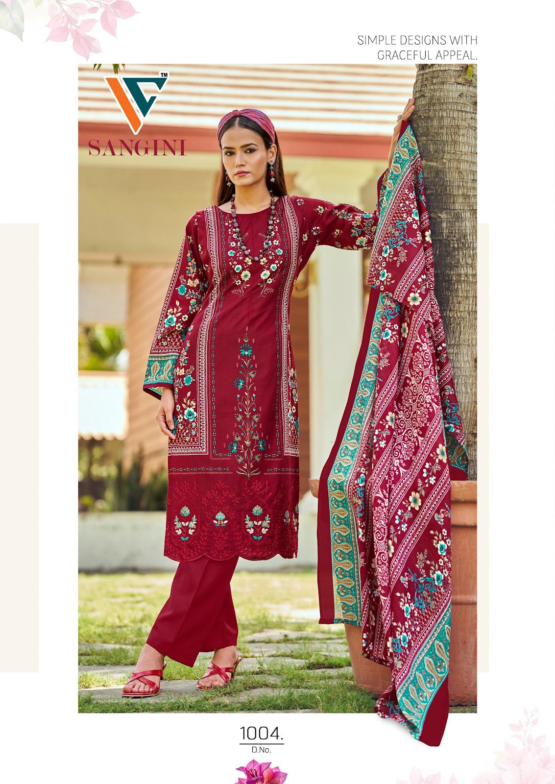 Sangini Vol 1 Vandana Creation Mix Cotton Karachi Salwar Suits Manufacturer