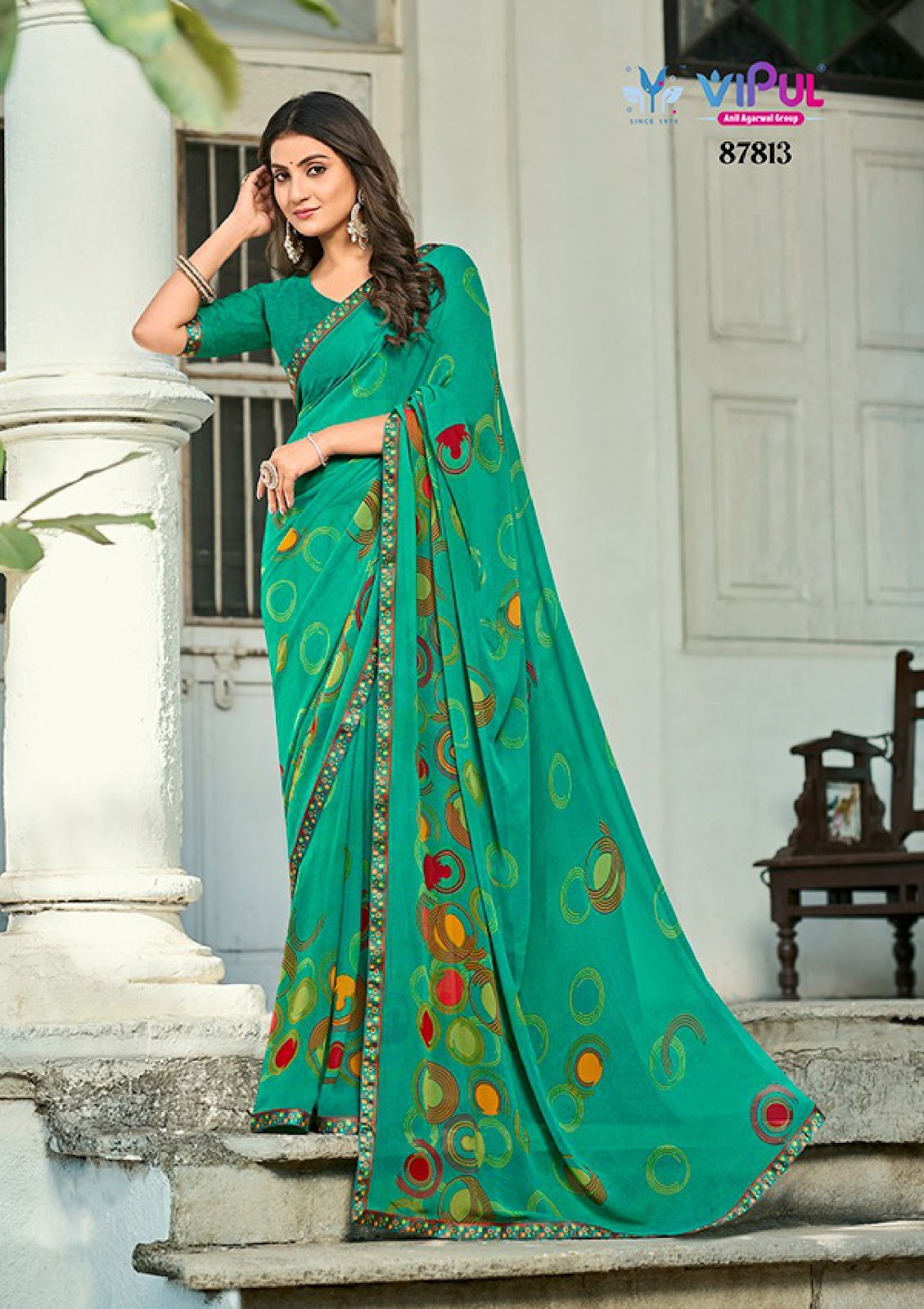 Sangini Vol 3 Vipul Georgette Sarees Manufacturer Gujarat