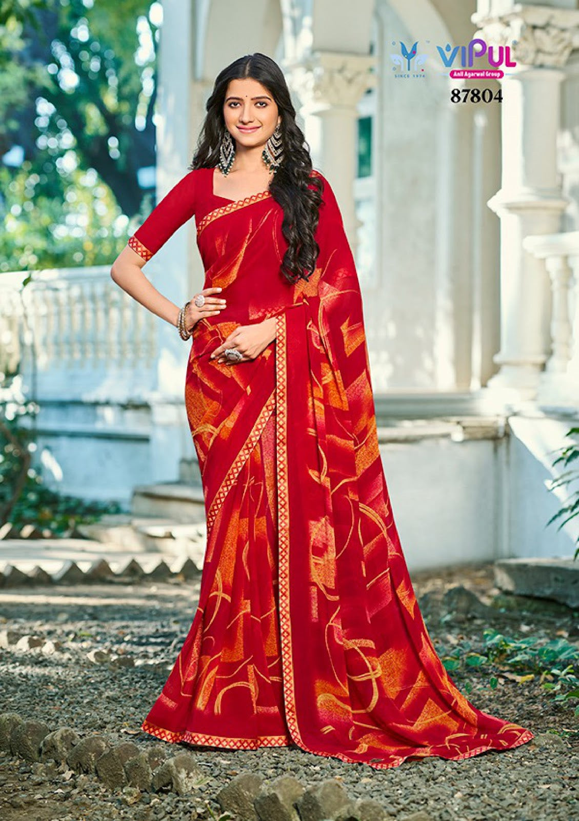 Sangini Vol 3 Vipul Georgette Sarees Manufacturer Gujarat