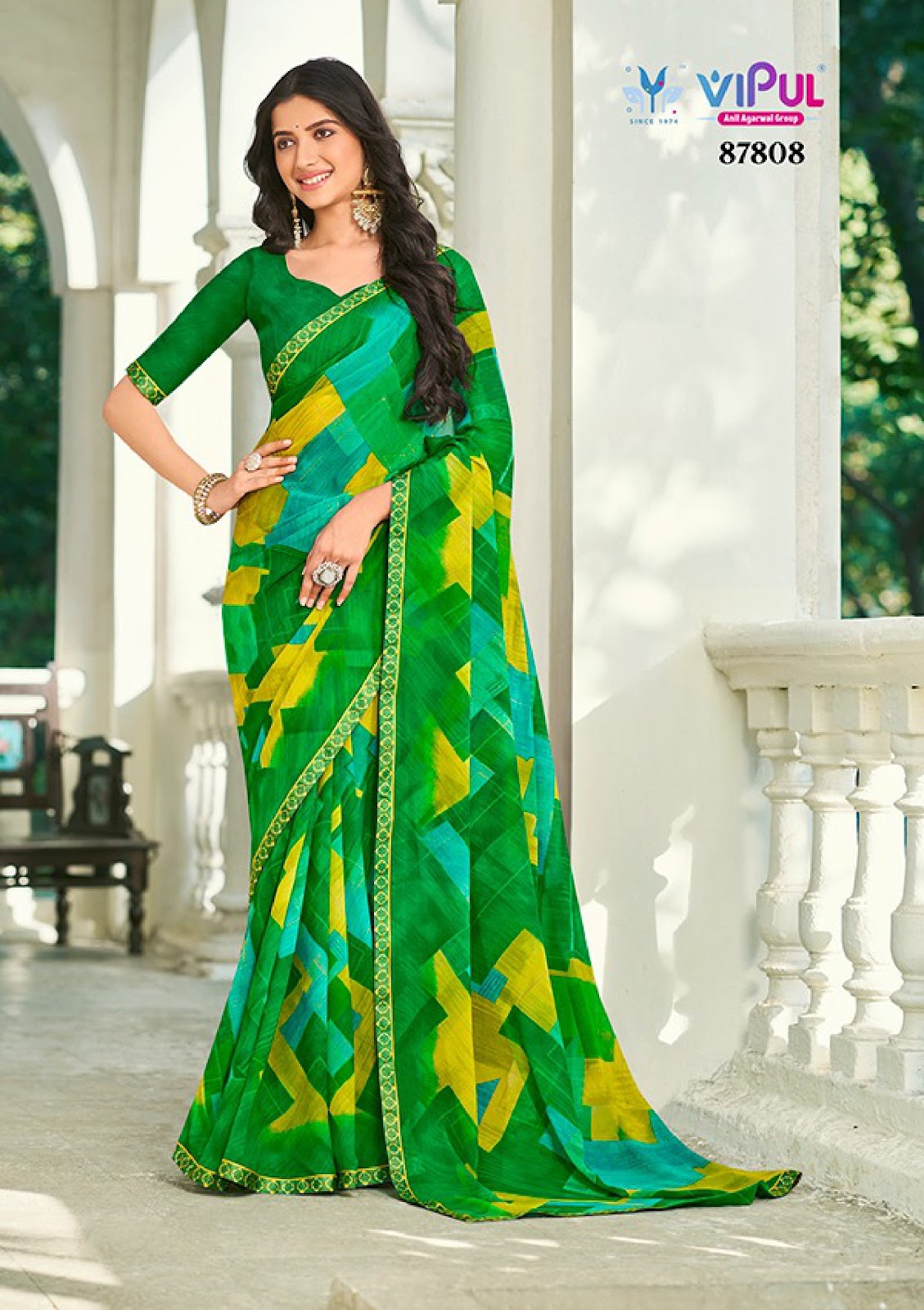 Sangini Vol 3 Vipul Georgette Sarees Manufacturer Gujarat