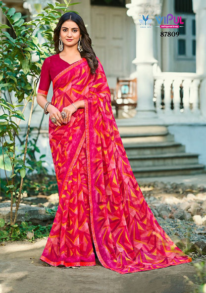 Sangini Vol 3 Vipul Georgette Sarees Manufacturer Gujarat