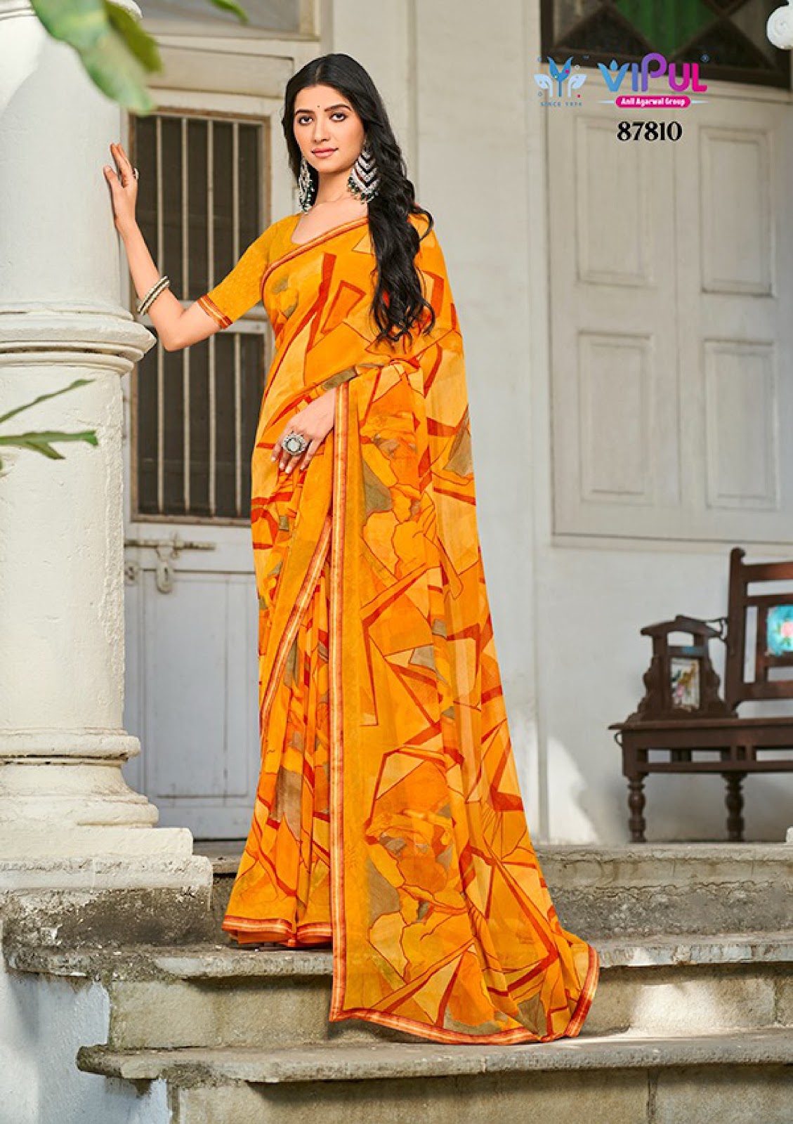 Sangini Vol 3 Vipul Georgette Sarees Manufacturer Gujarat