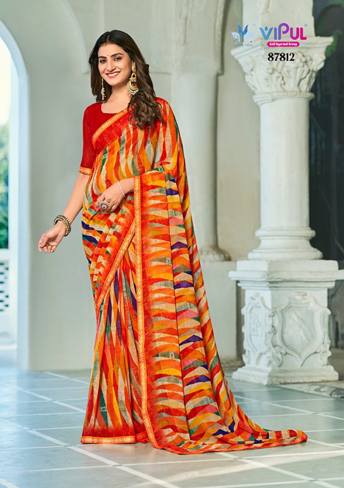 Sangini Vol 3 Vipul Georgette Sarees Manufacturer Gujarat