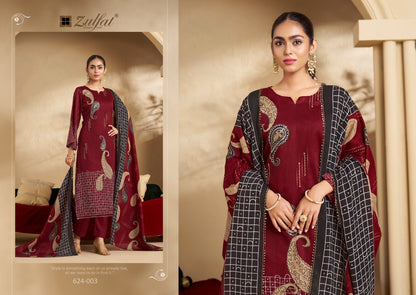 Sangini Vol 5 Zulfat Designer Jam Cotton Karachi Salwar Suits Manufacturer India