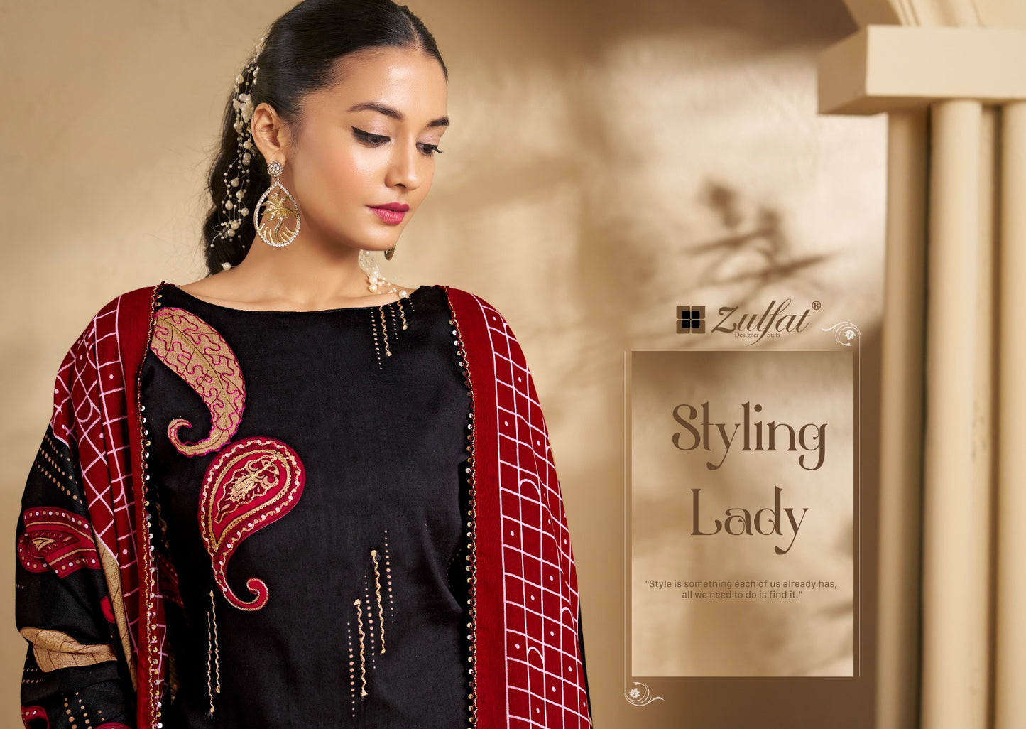 Sangini Vol 5 Zulfat Designer Jam Cotton Karachi Salwar Suits Manufacturer India