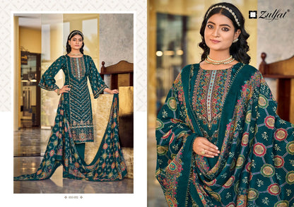 Sangini Vol 7 Zulfat Designer Jam Cotton Karachi Salwar Suits Wholesale Price