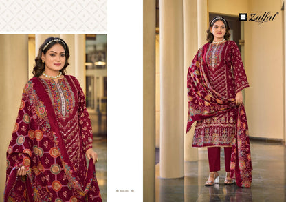Sangini Vol 7 Zulfat Designer Jam Cotton Karachi Salwar Suits Wholesale Price