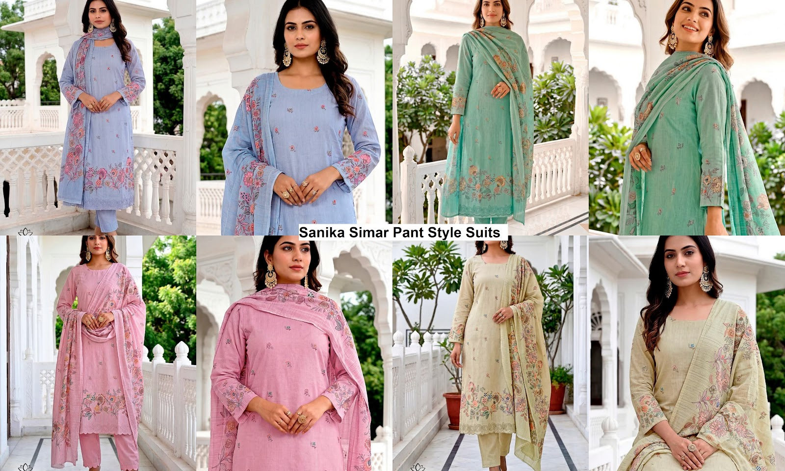 Sanika Simar Lawn Cotton Pant Style Suits Wholesaler Gujarat