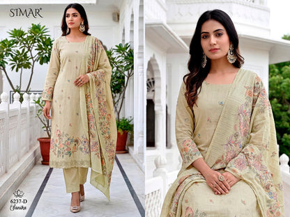 Sanika Simar Lawn Cotton Pant Style Suits Wholesaler Gujarat