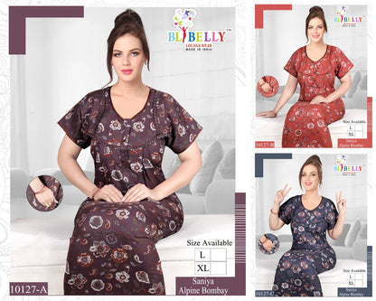 Saniya Belly Alpine Night Gowns Wholesaler India