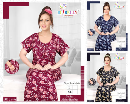 Saniya Belly Alpine Night Gowns Wholesaler India