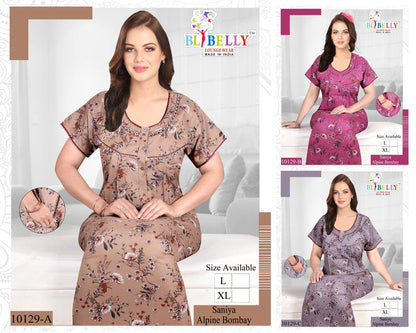 Saniya Belly Alpine Night Gowns Wholesaler India