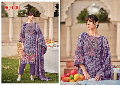 Saniya Romani Cotton Karachi Salwar Suits Wholesaler Ahmedabad