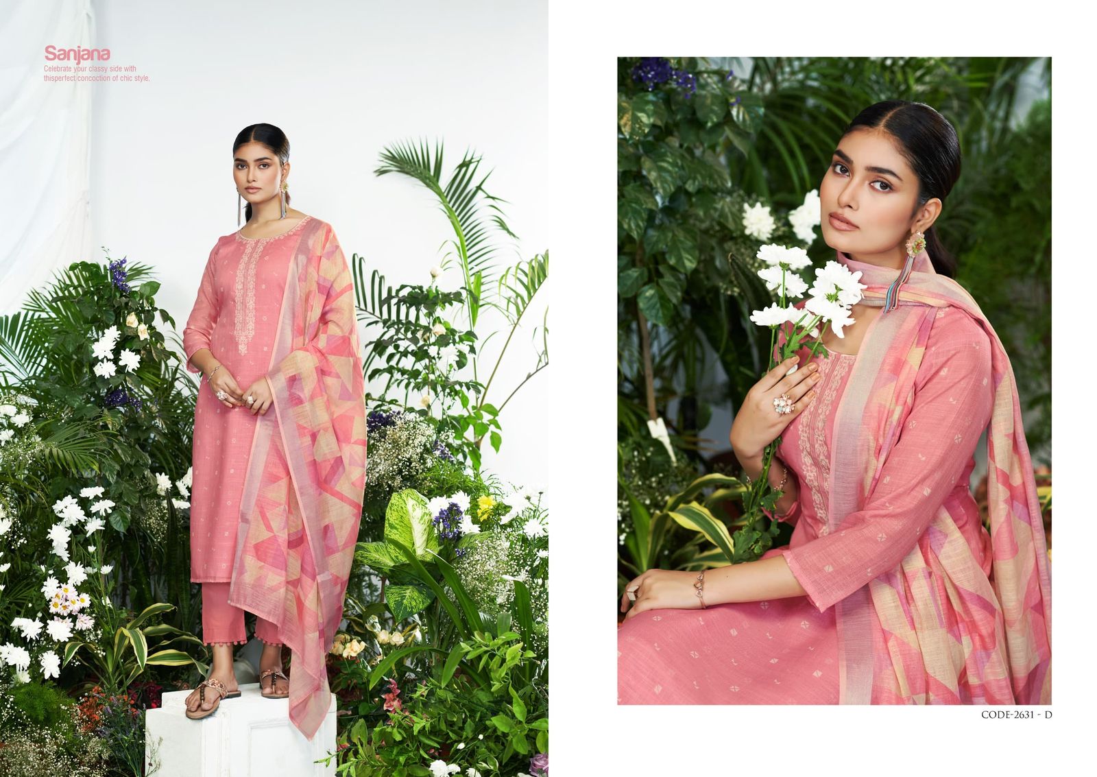 Sanjana Sargam Prints Lilen Pant Style Suits Manufacturer Ahmedabad