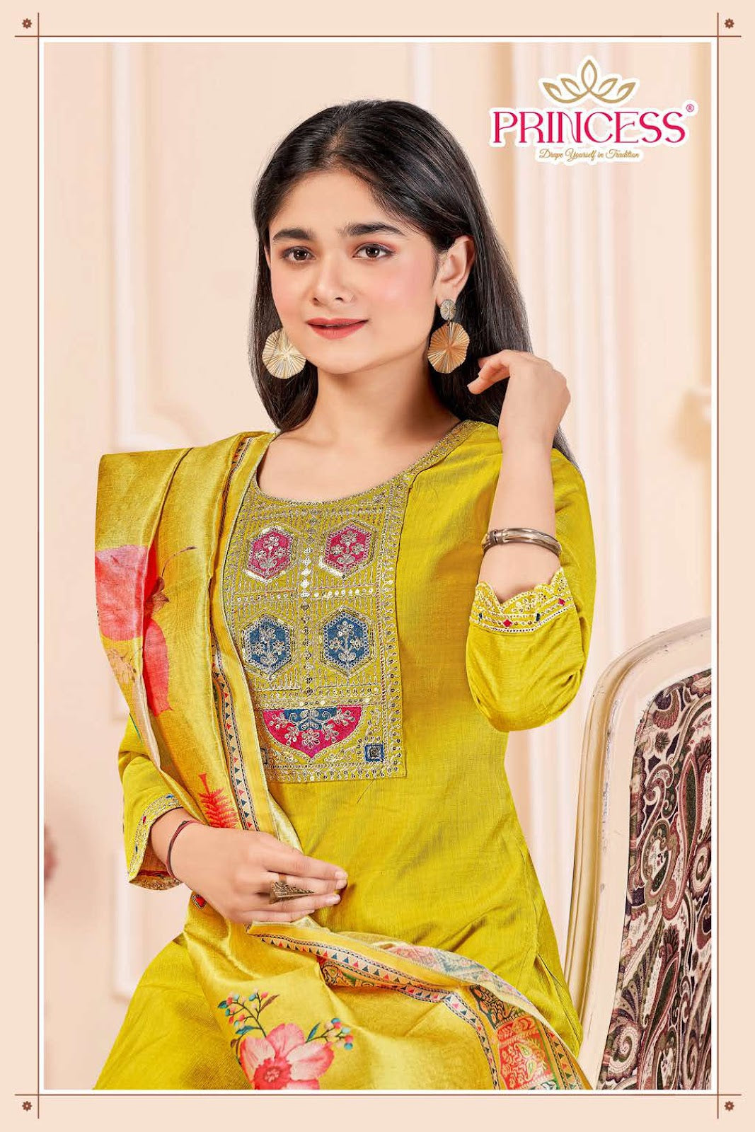 Sanjivani Princess Creation Vetican Girls Readymade Pant Suits Supplier