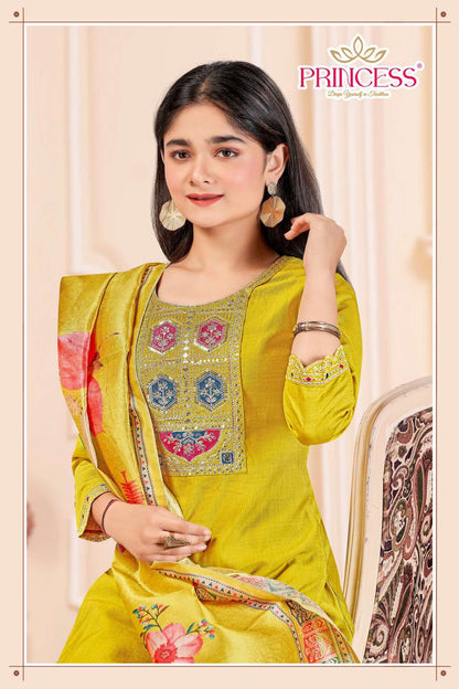 Sanjivani Princess Creation Vetican Girls Readymade Pant Suits Supplier