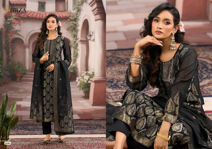 Sanjoli Ibiza Banglory Silk Pant Style Suits Exporter Gujarat