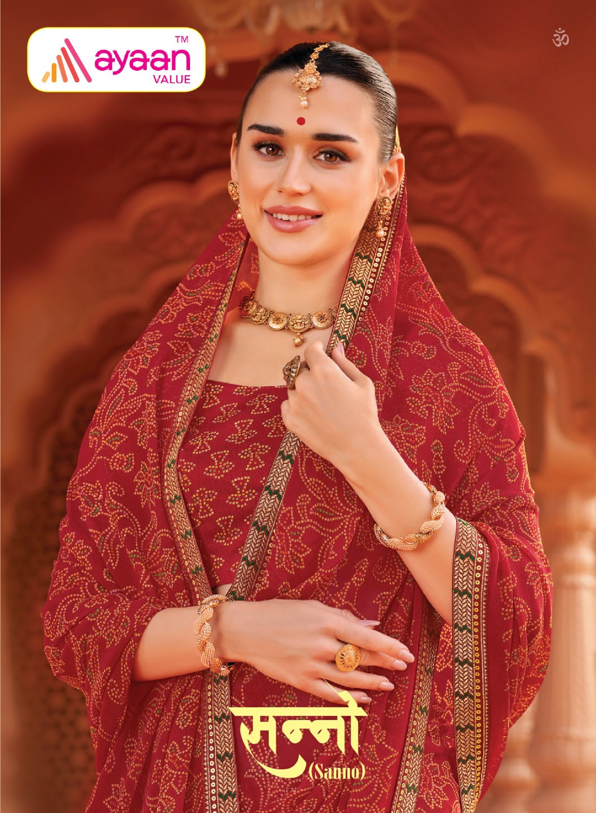 Sanno Ayaan Value Chiffon Sarees Supplier India