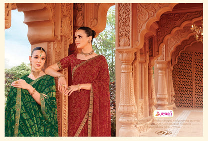 Sanno Ayaan Value Chiffon Sarees Supplier India