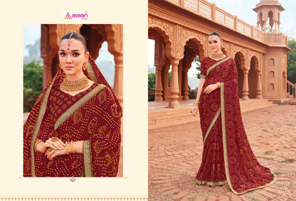 Sanno Ayaan Value Chiffon Sarees Supplier India