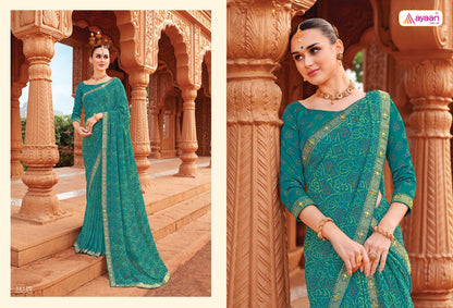 Sanno Ayaan Value Chiffon Sarees Supplier India