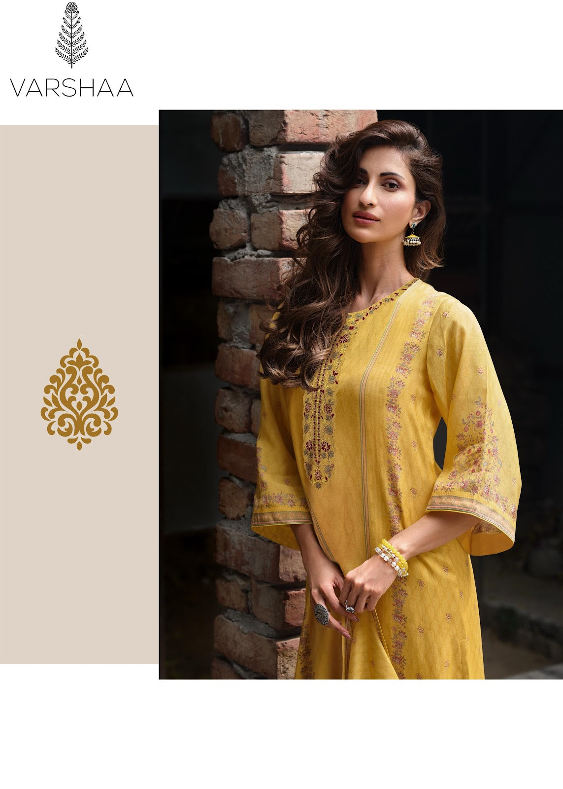 Sansai Varshaa Crape Plazzo Style Suits Exporter India