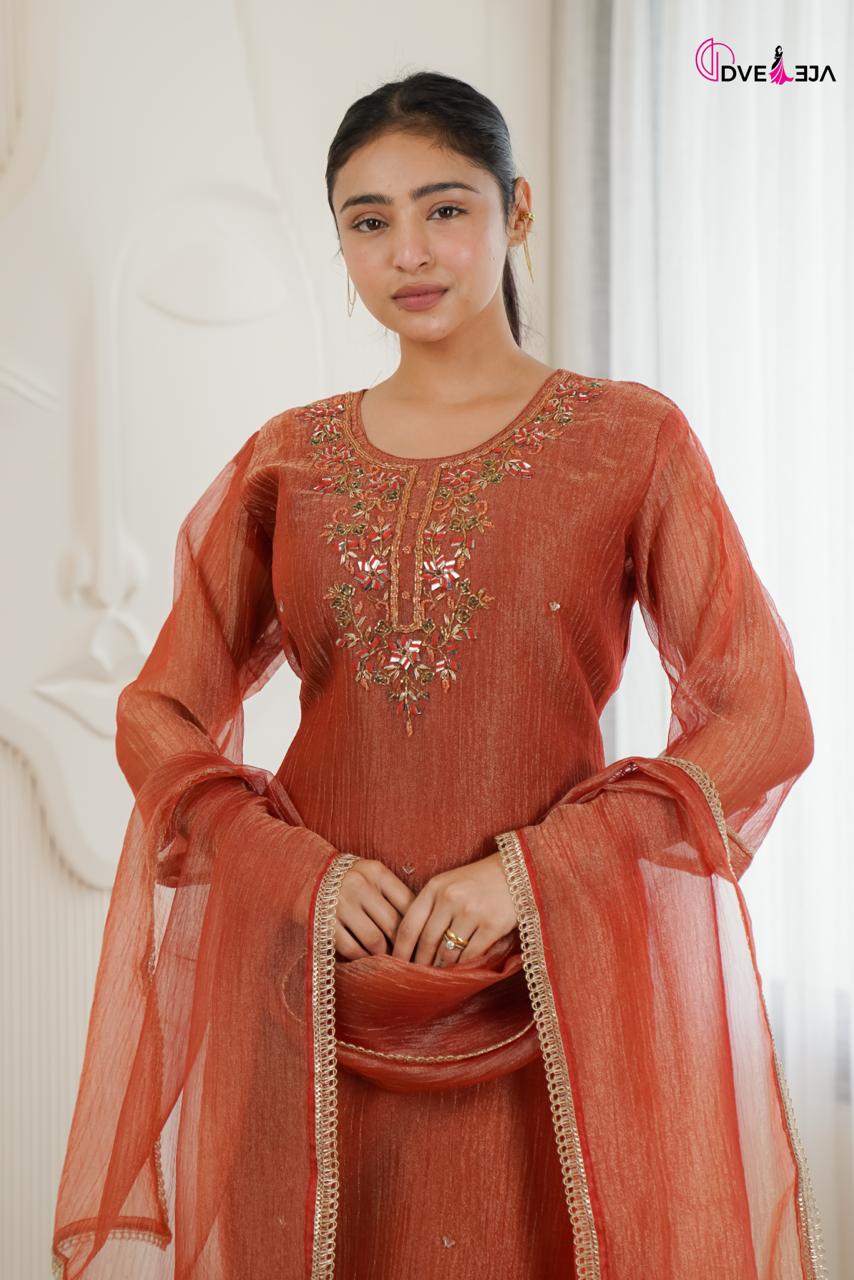 Sanskar Series Dveeja Fashion Salsa Readymade Plazzo Style Suits Exporter India