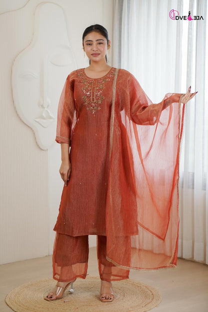 Sanskar Series Dveeja Fashion Salsa Readymade Plazzo Style Suits Exporter India