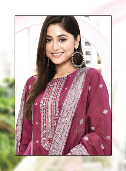 Sanskar Vol 6 Hru Muslin Readymade Pant Style Suits Exporter India