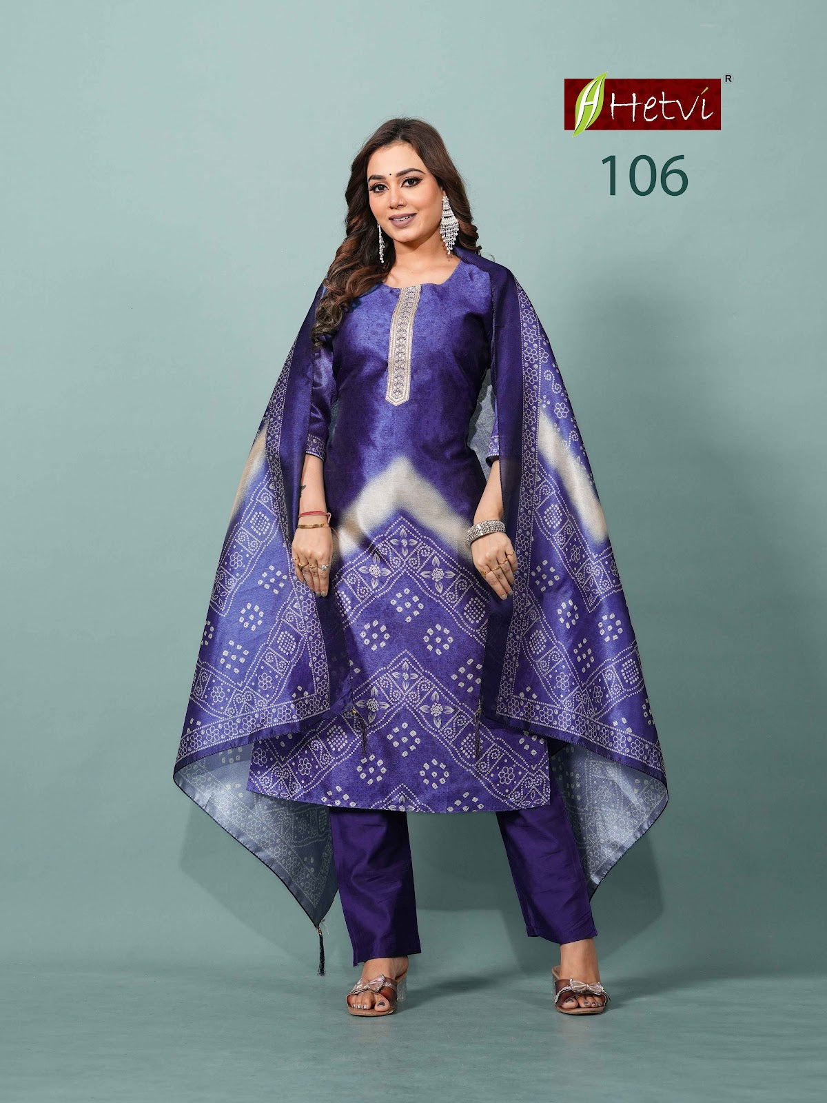 Sanskruti Hetvi Silk Readymade Pant Style Suits Wholesale Price
