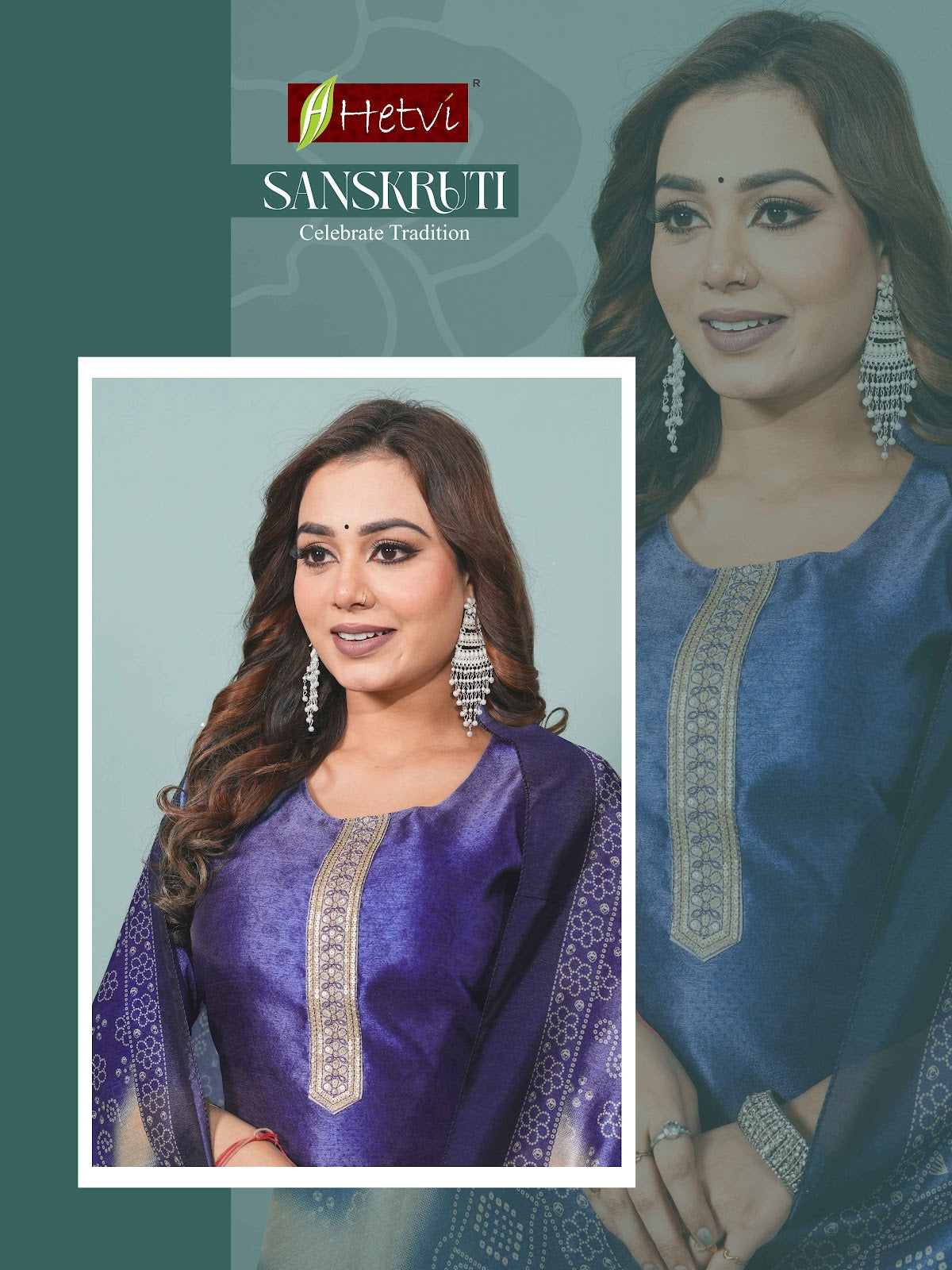 Sanskruti Hetvi Silk Readymade Pant Style Suits Wholesale Price