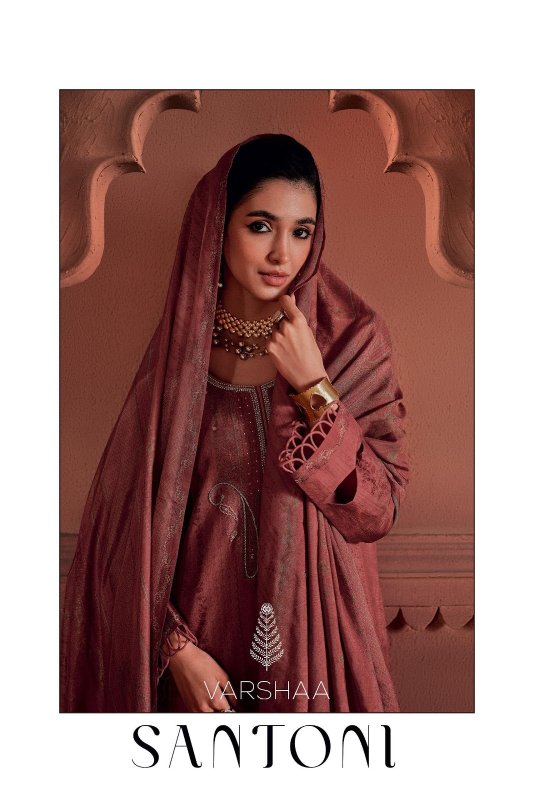 Santoni Varshaa Viscose Plazzo Style Suits Manufacturer Ahmedabad