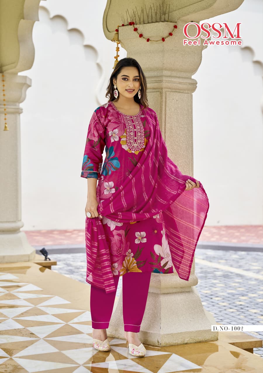 Sanvari Ossm Vetican Readymade Pant Style Suits Supplier Ahmedabad