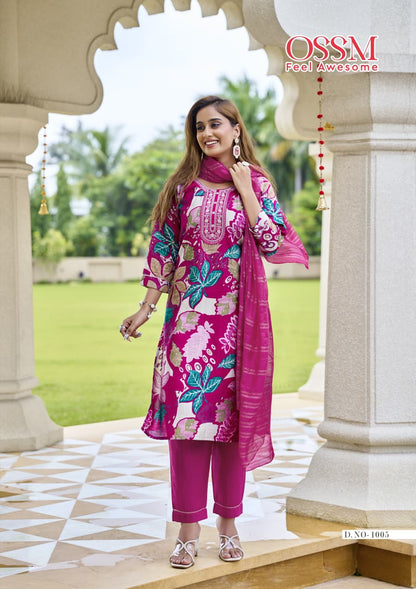 Sanvari Ossm Vetican Readymade Pant Style Suits Supplier Ahmedabad