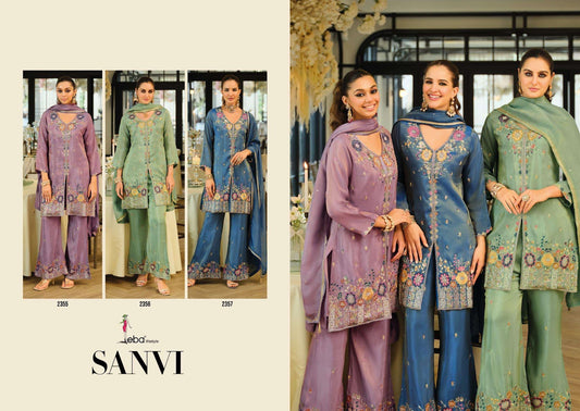 Sanvi Eba Lifestyle Simmer Pakistani Readymade Suits Exporter Ahmedabad