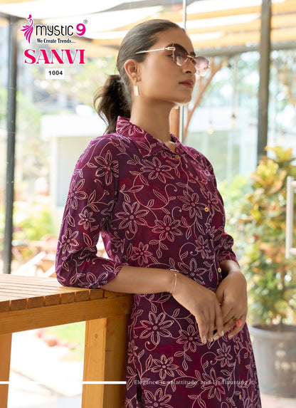 Sanvi Vol 1 Mystic 9 Viscose Co Ord Set Manufacturer India