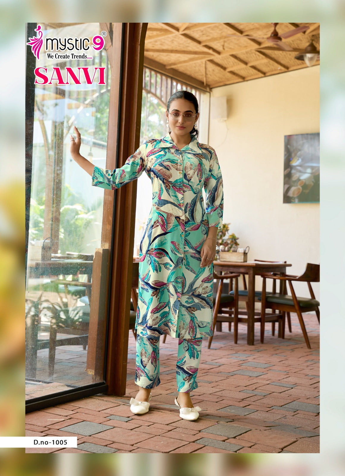 Sanvi Vol 1 Mystic 9 Viscose Co Ord Set Manufacturer India