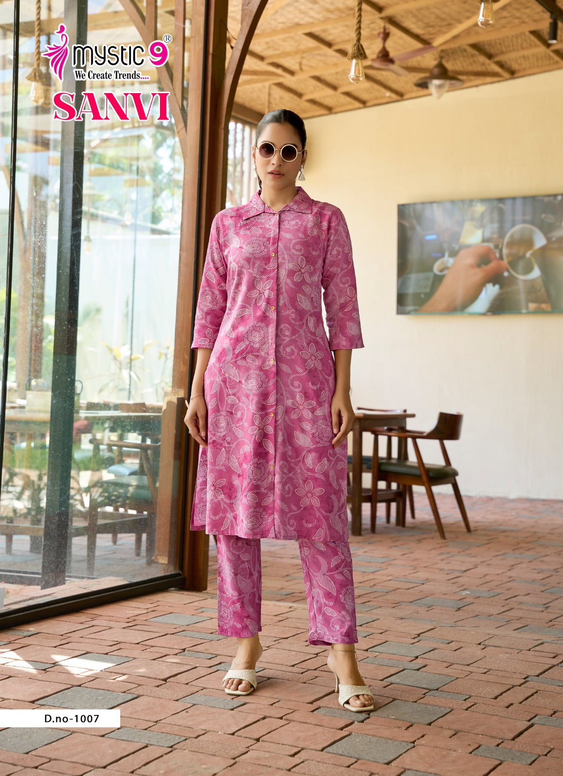 Sanvi Vol 1 Mystic 9 Viscose Co Ord Set Manufacturer India