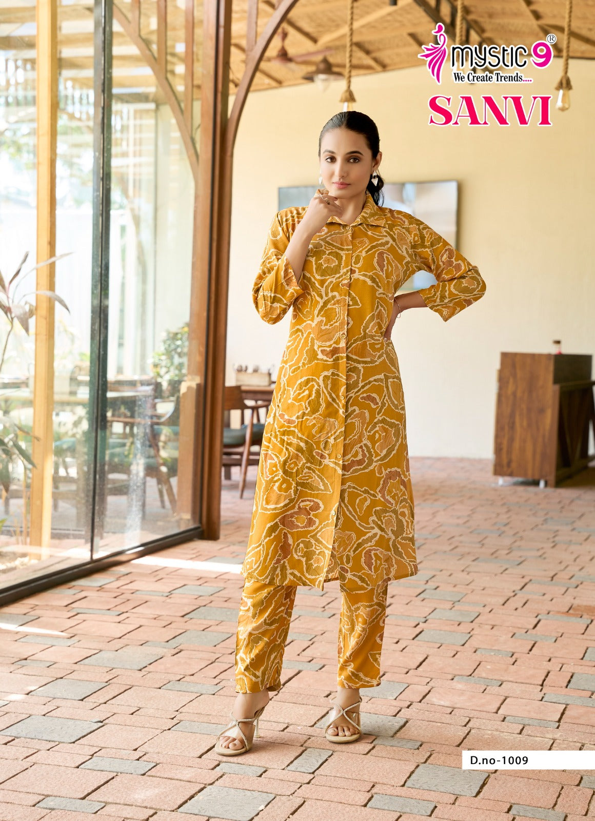 Sanvi Vol 1 Mystic 9 Viscose Co Ord Set Manufacturer India