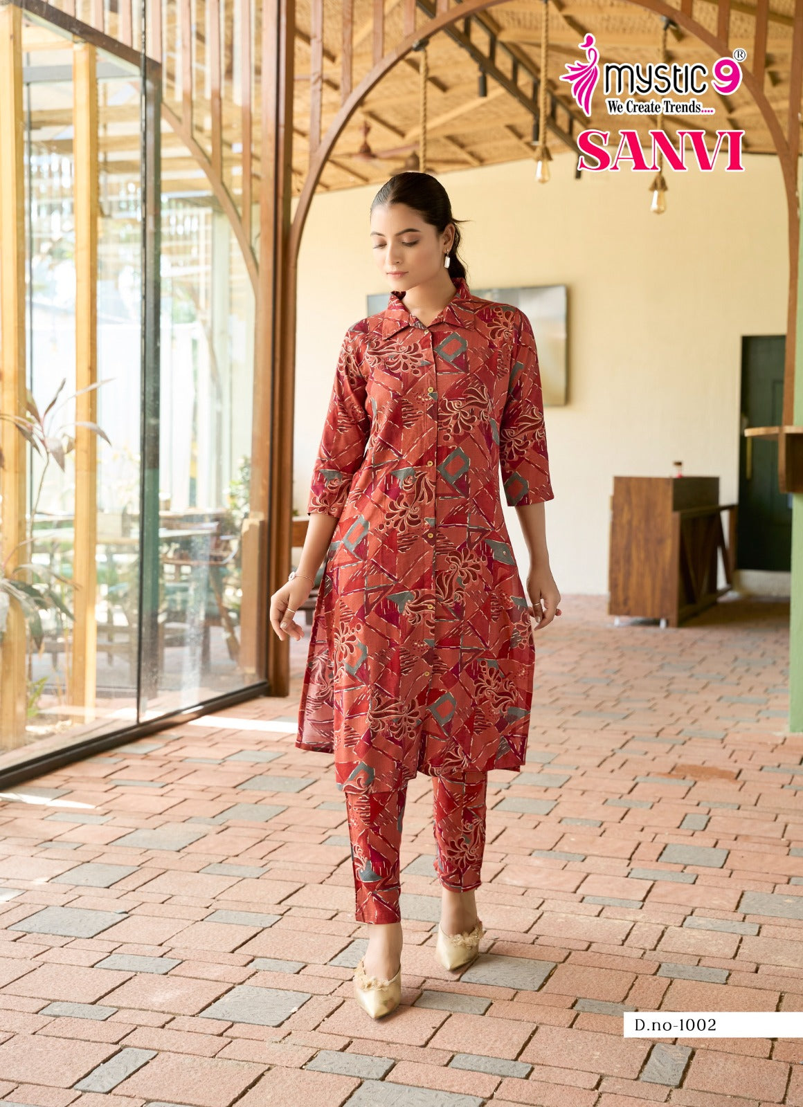 Sanvi Vol 1 Mystic 9 Viscose Co Ord Set Manufacturer India