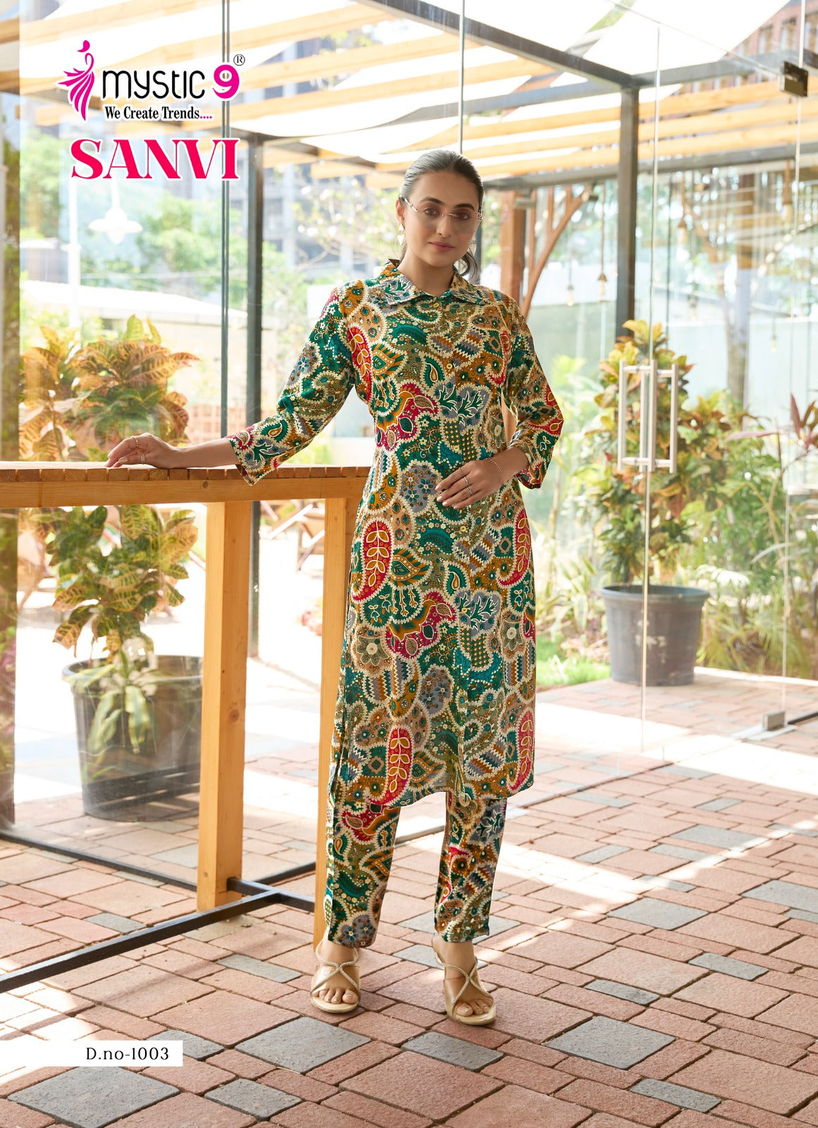 Sanvi Vol 1 Mystic 9 Viscose Co Ord Set Manufacturer India