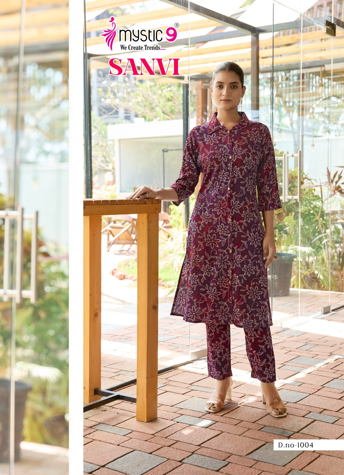 Sanvi Vol 1 Mystic 9 Viscose Co Ord Set Manufacturer India